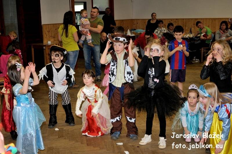 Maškarní karneval pro děti 2017